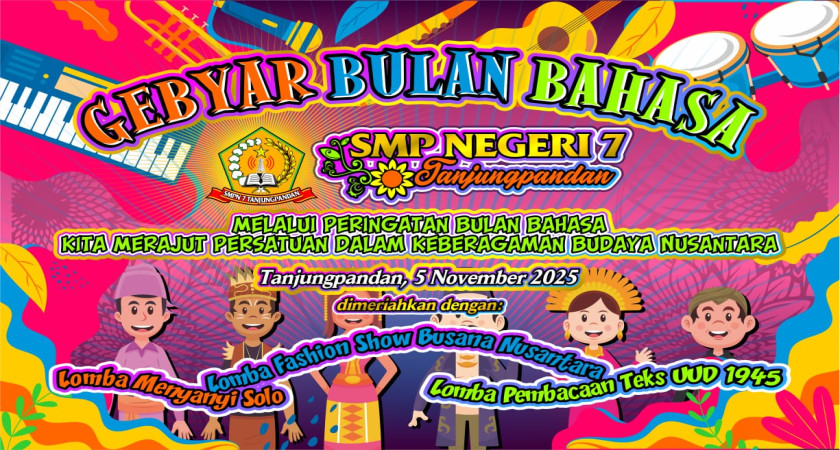 Lomba Bulan Bahasa Menjadi Ajang Kreativitas Siswa
